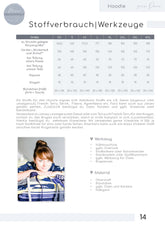 Papierschnittmuster Hoodie Paco Männer meine Herzenswelt Stoffmeisterei